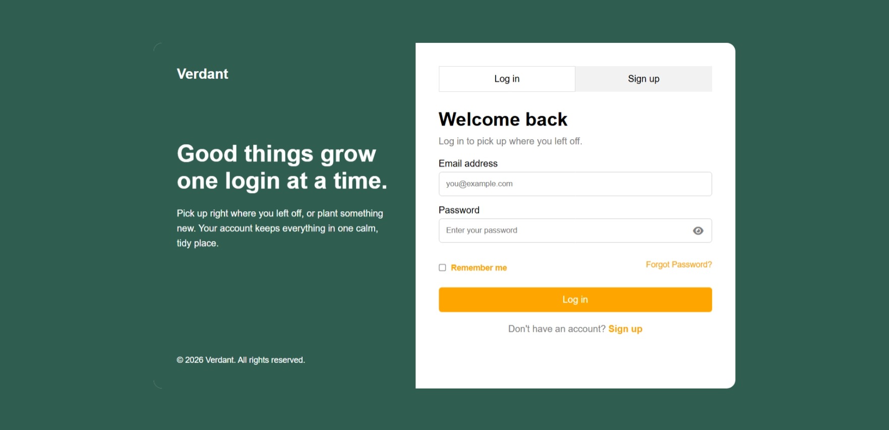 Form Validation Project